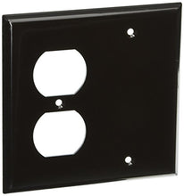 Load image into Gallery viewer, Lexan Wall Plates 2 Gang 1 Duplex 1 Blank Brown
